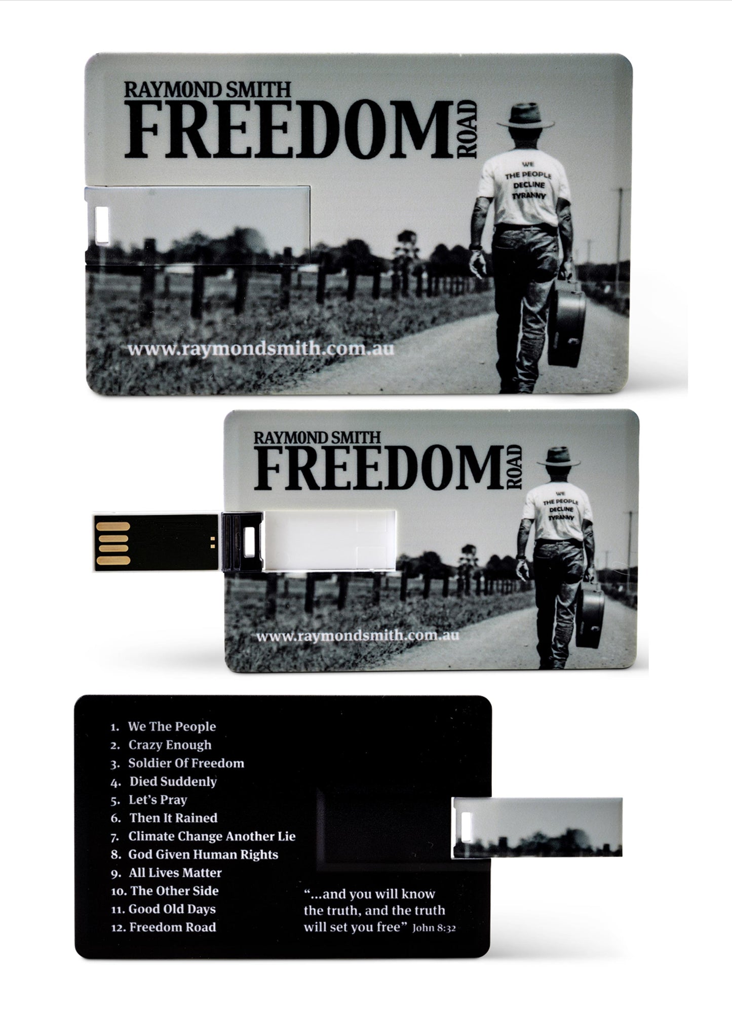Freedom Road Album USB Card